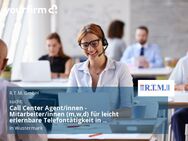 Call Center Agent/innen - Mitarbeiter/innen (m,w,d) für leicht erlernbare Telefontätigkeit in Wustermark gesucht. - Wustermark