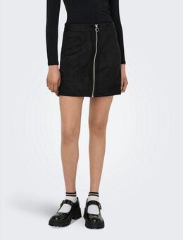 ONLY Minirock ONLRITA FAUX SUEDE LIFE ZIP SKIRT OTW