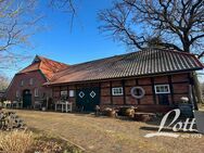 Ehemaliges Bauernhaus mit sanierter Wohnung und Ladenlokal (in der Diele) in Ortskernlage von Apen! - Apen