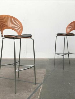 Fredericia Trinidad Stool Barhocker Nanna Ditzel zu 60er 70s Teak - Hamburg Hamburg-Nord