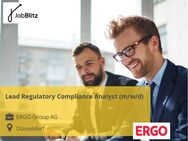 Lead Regulatory Compliance Analyst (m/w/d) - Düsseldorf