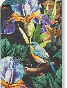 Descanso Sporthandtuch Dilana, Microfaser (Packung, 1-St), Mikrofaser, 50x100, Schnelltrocknend, Reise, Sport, Wendeoptik, Dunkel