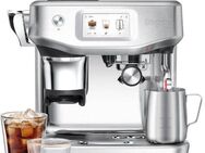 Sage Espressomaschine Barista Touch Impress SES882BSS, Cold Brew & Cold Espresso, Barista-Anleitung, Einstellungen für Milchalternativen