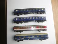4 Stück Märklin D- Zug- Wagen aus Blech, gebrauchter Zustand - Emden