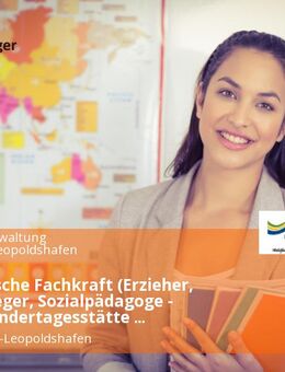Pädagogische Fachkraft (Erzieher, Kinderpfleger, Sozialpädagoge - m/w/d) Kindertagesstätte Schatzkiste - Eggenstein-Leopoldshafen