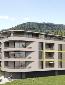 Sonnige 3,5-Zimmer-Wohnung mit Balkon und Gäste-WC in begehrter Südlage - Bad Säckingen