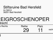 2 Karten für Die Dreigroschenoper, Bad Hersfelder Festspiele am Sonntag, 14.7. - Darmstadt