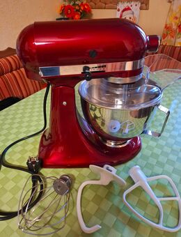 KitchenAid Küchenmaschine Grenadine mit neuen, nicht gebrauchten Aufsätzen - Murg