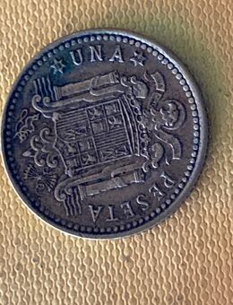 Münze Münzen Umlaufmünze Spanien 1 Peseta 1966 im Stern 68 - Alzey