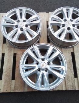 3 gebrauchte 95078827 Alufelgen Original Chevrolet Cruze 1 A - Sprendlingen