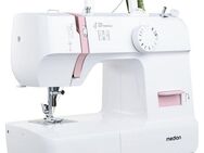 Medion® Nähmaschine SM70 (MD 11179), 12 Stichmuster, Rückwärtstaste, 70 Watt Motorleistung, 12 Programme, einstellbare Stichlänge, 4 Schritte Knopfloch, umfangreiches Zubehör