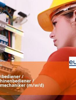 Maschinenbediener / CNC-Maschinenbediener / Werkzeugmechaniker (m/w/d) - Werne