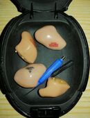 Hörgeräte Schachteln 3 Systeme Beltone Siemens HdO Noya Sonic in 22159