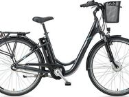 Telefunken E-Bike Cityrad Multitalent RC830, 3 Gang Shimano Nexus Schaltwerk, Frontmotor, 374,4 Wh, Pedelec, Elektrofahrrad für Damen u. Herren