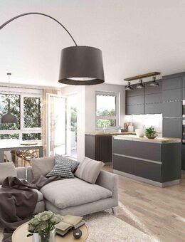 Gemütliche 3-Zimmer-Wohnung mit Terrasse und Gärtchen - Aspach