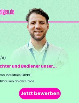 Einrichter und Bediener (m/w/d) unserer neuen vollautomatisierten Fertigungsanlage Mirror Contact - Holzhausen (Haide)