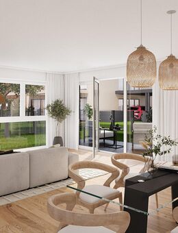 Moderne 4-Zimmer-Gartenwohnung im Effizienzhaus 40 - Hofheim (Taunus)