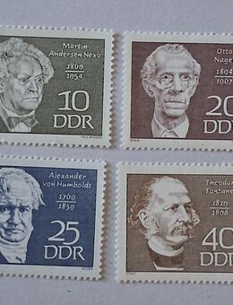 DDR 1969 Berühmte Persönlichkeiten Satz komplett postfrisch - Görlitz