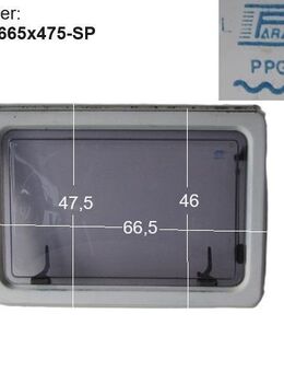 Knaus Wohnwagenfenster ca 66,5 x 47,5 ParaPress PPGYY-RX D2167 L4 - Schotten Zentrum