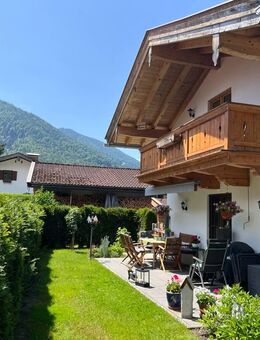 Ruhige Gartenwohnung mit Blick auf den Wallberg! - Rottach-Egern