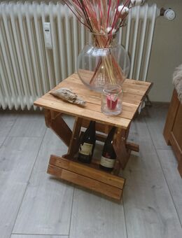 Eiche Weinregal Hocker Tisch - Dormagen Zentrum