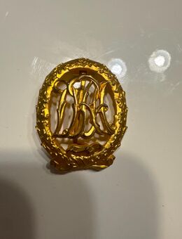DRL-Sportabzeichens in Gold - Springe