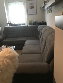Wunderschöne Eckcouch in Grau - Gutenborn