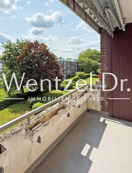 Endetage! Helle 4-Zimmerwohnung mit sonniger Loggia zum Garten - Wentzel Dr. - Großhansdorf