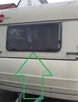 Bürstner Wohnwagenfenster ca 125 x 59 gebraucht Parapress (zB 4805) gebr. PPGY-RX D2167 Sonderpreis - Schotten Zentrum