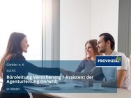 Büroleitung Versicherung / Assistenz der Agenturleitung (m/w/d) - Wedel
