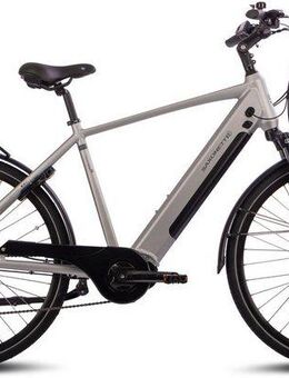 SAXONETTE E-Bike Trekkingrad Saxonette Deluxe Sport (Diamant), 9 Gang Shimano Alivio Schaltwerk, Kettenschaltung, Mittelmotor, 418 Wh, Pedelec, Elektrofahrrad für Damen u. Herren