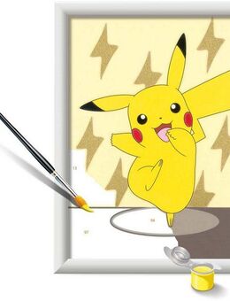 Ravensburger Malen nach Zahlen Pikachu, Made in Europe