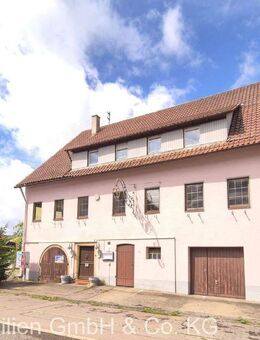 +++Wohnen & Arbeiten unter einem Dach - Wirtshaus mit Umbaupotenzial + Baugrundstück+++ - Schorndorf (Baden-Württemberg)