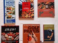 Sachbücher-Konvolut: 11 Bücher, Bereich Kochen, Floristik u. Sport - Hagen (Stadt der FernUniversität)