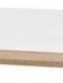 Home affaire Wandboard Orlando, Wandregal im Landhausstil, Wandhalter mit Ablagefläche, vielseitig einsetzbares Hängeregal, 215 cm breit in 00000