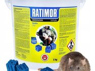 3kg Rattenköder Mäuse Ratten Köder Bekämpfung Rattengift Hochwirksam Set Ratimor Würfel Ratte - Wuppertal