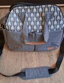 tolle geräumige Wickeltasche im grau von Lekebaby in 53639