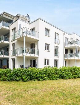 Mit Einbauküche, Kamin, Sauna, Rollläden usw.: Moderne & barrierefreie Ferienwohnung auf Usedom - Zirchow