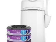 LitterLocker® Genie Katzenstreu-Entsorgungseimer, weiß - Sparset: LitterLocker®, weiß + 3 Nachfüllkassetten