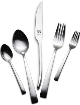 Carl Schmidt Sohn Besteck-Set Cloppenburg (60-tlg), 12 Personen, Edelstahl 18/0, matt satiniert