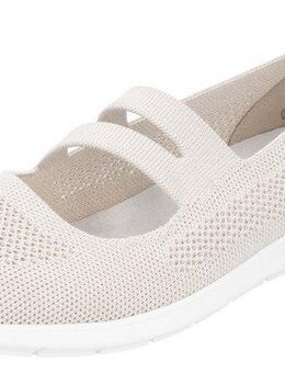 Remonte Riemchenballerina, Halbschuh, Freizeitschuh, Komfortschuh mit herausnehmbarer Einlage
