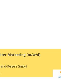 Sachbearbeiter Marketing (m/w/d) - Duisburg