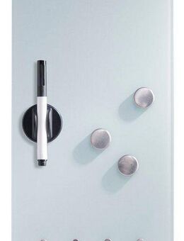 Zeller Present Magnettafel Glas, mit Schlüsselhaken