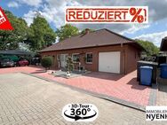 Wohnen auf einer Ebene ** traumhafter Garten ** Garage & Doppelcarport ** ruhige Sackgassenlage - Niederlangen