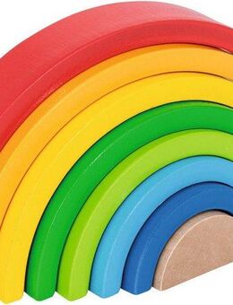 Eichhorn Stapelspielzeug Regenbogen