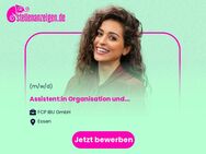 Assistent:in (m/w/d) Organisation und Koordination - Essen