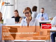 Immobilienmanager (m/w/d) Vollzeit / Teilzeit - Langenau