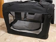 Hundebox 60x42x42cm mit Belastbarkeit 12kg für kleine Hunde, Schwarz - Haltern (See)