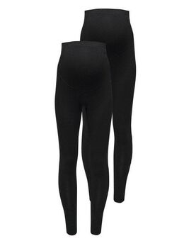 ONLY MATERNITY Umstandsleggings OLMLOVELY NEW LEGGING 2PCK JRS NOOS (Packung, 2-tlg)