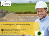 Bauleiter / Junior-Bauleiter (m/w/d)